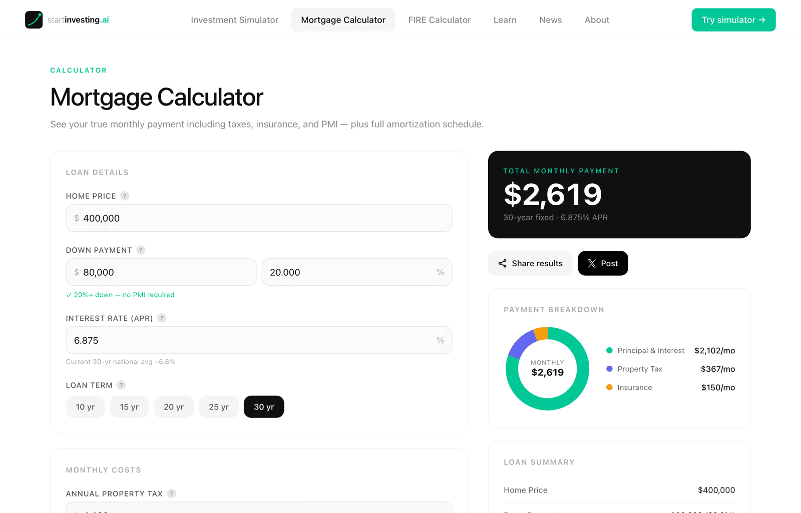 A product built end-to-end by IDG — StartInvesting.ai